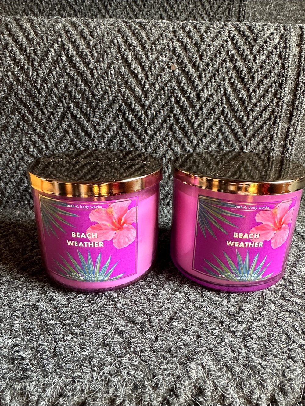 Bath & Body Works Beach Weather 3 Wick Candle